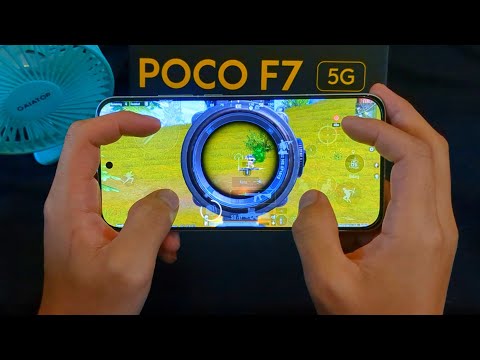 POCO F7 BGMI TEST 120 FPS ? HANDCAM GAMEPLAY 