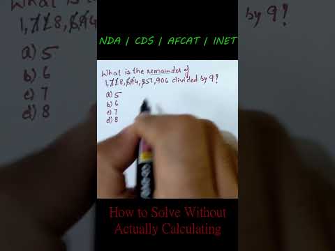 Common Divisibility Problem | Simple Approach | NDA | CDS | AFCAT.