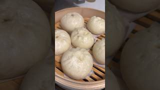 Perfect Chinese steamed Buns (baozi)#shorts #fyp #viral #cooking #food #recipe #bao #trending