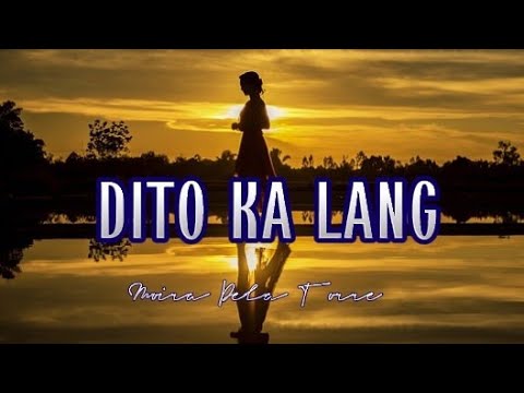 DITO KA LANG | Moira Dela Torre | MusiKaraoke