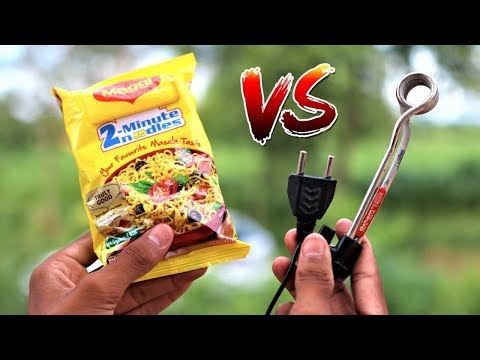 Can We Make Maggie Using Mini Electric Rod | Amit XYZ |