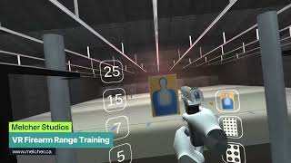VR Firearm Range Training