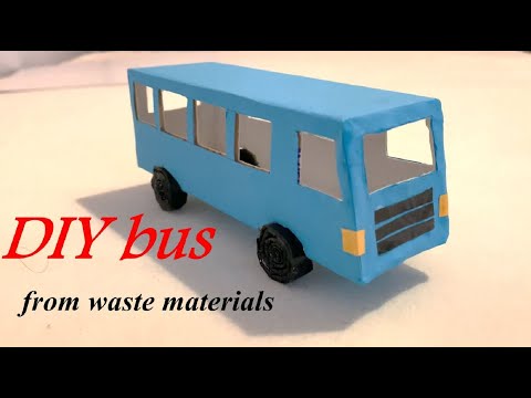 How to Make a Cardboard Kids Bus with Waste Material Best out of Waste| Kids Toys with Wast Material
