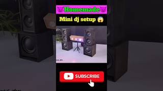 How to make Mini Dj setup 🔊❤️‍🔥 #shortsfeed #trending #viralvideo