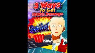 GUIDE! 3 Ways To Get 1000% Damage! - Roblox Sailor Piece