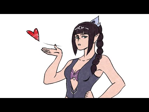 GIFT FROM SHADOWHEART 💜 (Baldur's Gate 3 fan animation)