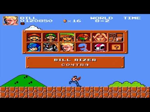 Super Mario Bros - Crossover 3.0 - Contra