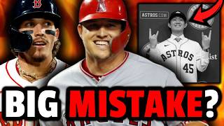 Astros Made HUGE MISTAKE, Now Have DRAMA!? Mike Trout Did It AGAIN, Red Sox Star vs Fan (MLB Recap)