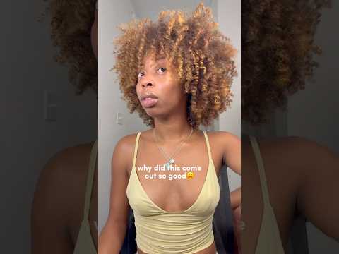 Let’s my style my fro!! Full video up on my channel 😝 #naturalhair #twostrandtwist #braidout