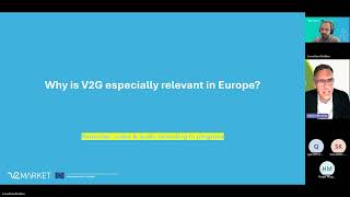 What role can V2G play in the EU power system efficiency?