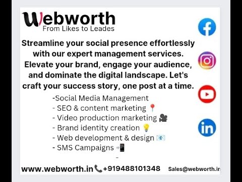 Social media marketing.  Engage with your target audience, and drive business growth