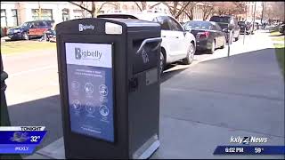City installs new high-tech trash cans downtown Spokane