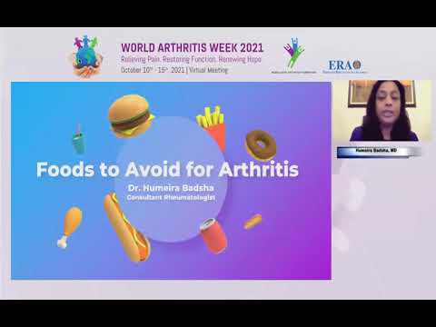 Diet and Nutrition - World Arthritis Week 2021