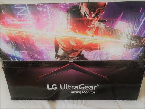 The LG UltraGear 27GL850-B Monitor.  Unboxing, Set-Up & First Impressions.