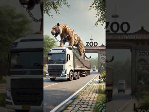 Ai Tiger Short Video😜😜#viralshort#ai#cute#cartoon#subscribe#cat#like#100likes#tiger#short