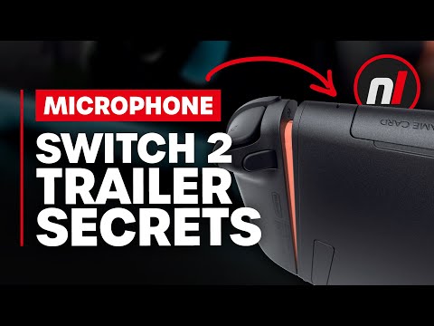 Switch 2 Microphone & More - Reveal Trailer Secrets