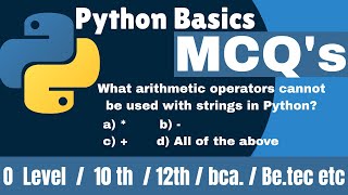 Python mcq / most important MCQ / top 50 mcq / computer MCQ / for ssc exam / for cuet / for iti exam