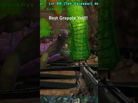 #arksurvivalevolved  Best grapple so far!!!