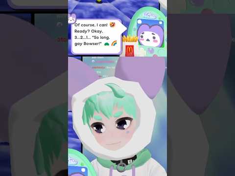 This is my AI virtual pet Nano, he’s very smart and also my best friend  😇 #vtuber #vtuber精華