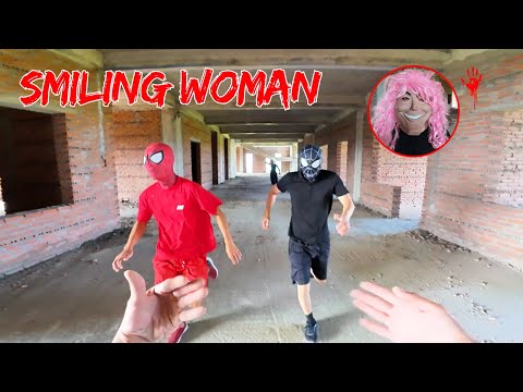 SUMMARY: Smiling Woman Chases Team Spider Man | Horror Parkour POV