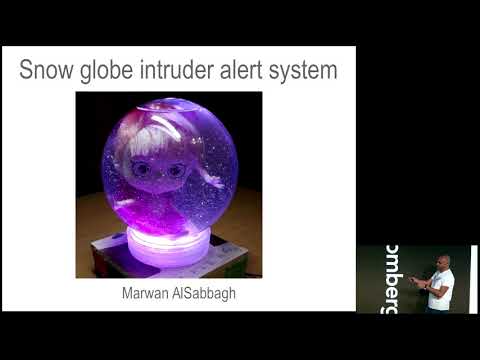 Snow globe intruder alert system - M. Al-Sabbagh - PyLondinium18
