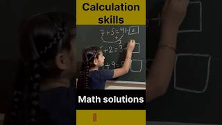 Calculations skills😎| fast speed calculation😱 addition tricks  #shorts #mathstricks #mathsolutions