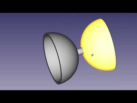 3D CAD Design with FreeCAD - Beginner -Diabolo YoYo