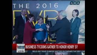 Tycoons honor Henry Sy, react to Duterte's SONA