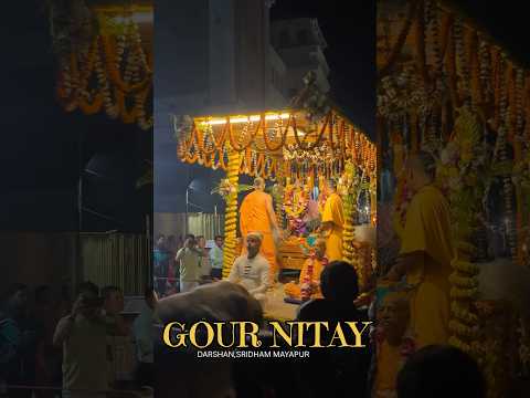 GOUR NITAY DARSHAN,SRIDHAM MAYAPUR #iskcon #mayapur #darshan
