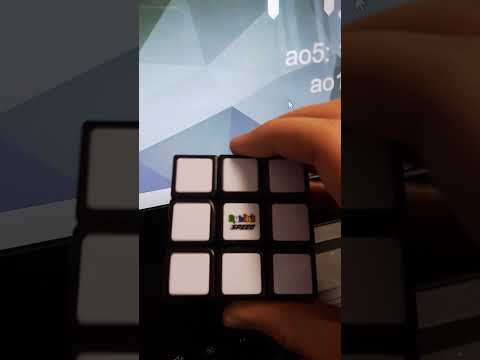 #やった#素晴らしい！ルービックスピードキューブエントリーのao5PB15秒切った！