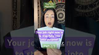 Your job! #channeledmessage #divineadvice #divineguidance #purpose #oracle
