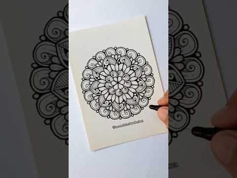 Stress-Free Mandala Art for Everyone #mandalaart #beginnersmandala