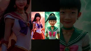 如果我們全家都是美少女戰士！？🤩🤩🤩一定要讓我家人試試看