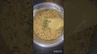Jiffy cornbread dressing. It's 🔥🔥 yall.  Used 2 boxes.