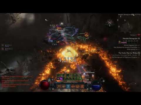 Diablo 4 Sorceress S9 Hydra Sorceress (No Commentary) EP.10