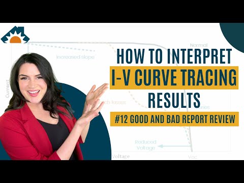 How to Interpret I-V Curve Tracing Results #12: A Good Result and a Bad Result