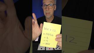 Magician finds your magic number #mathmagic #magixtrick