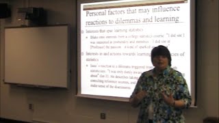 Teachers’ Transformative Learning of Statistics Content – Dr. Sue Peters