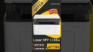 For Sale: HP Laser MFP 1188w – Compact All-in One Get it now for just : [₹18???]