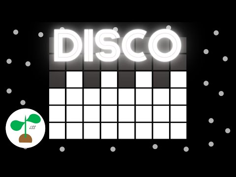 Baby Sensory Video | Disco - Black and White | High Contrast, Music and Fun Animation.