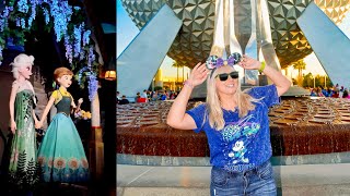 EPCOT! NEW Frozen Animatronics, Valentine’s Day Crowds, Friday the 13th Pin Hunt & New Merch!