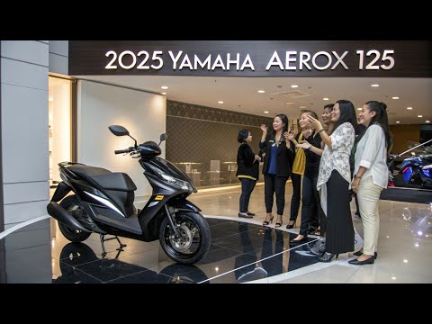 2025 Yamaha Aerox 125 – Full Review & Test Ride | New Features & Specs!