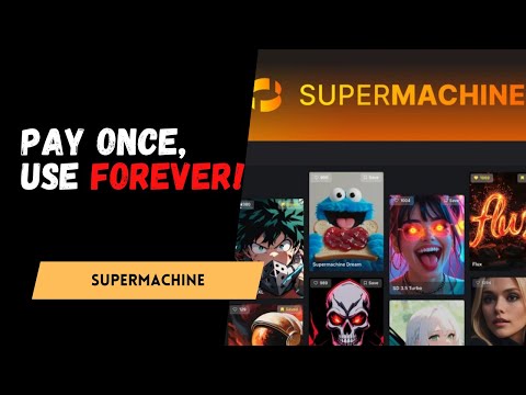 SUPERMACHINE: Create Stunning AI Images in Seconds 🎨⚡ | AppSumo Lifetime Deal
