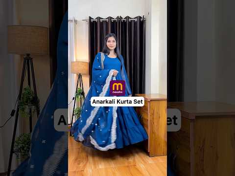 MEESHO Anarkali 📦Unboxing |#meesho #meeshofashion #getthislook #anarkali #indianwear