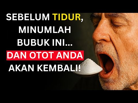 Perhatian, Lansia di atas 60 Tahun! Bubuk Alami Ini Mengembalikan Kekuatan Otot