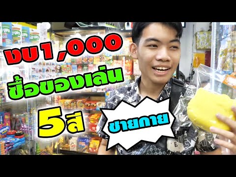 ภารกิจงบ1,000บาท ซื้อของตามสีEP.1(ชายกาย) | TINTIN and the GANG