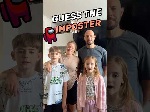 Guess the Imposter? 🤔 (High Family Edition) 🫆#imposter #amongus