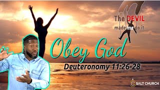 Obey God | Pastor Vernon Fox III | Salt Church Int'l