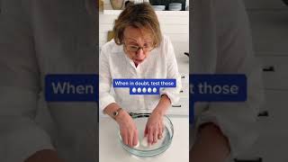 Babs Hack:  How to tell how fresh your eggs are.