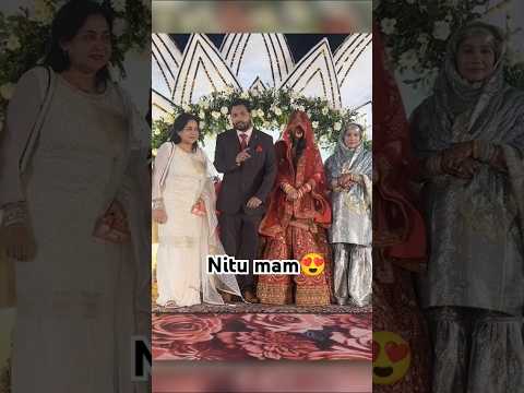Khan Sir की शादी में पहुंची Neetu Mam 🔥🥰 #neetumam #neetumamenglish #khansir #khansirreception